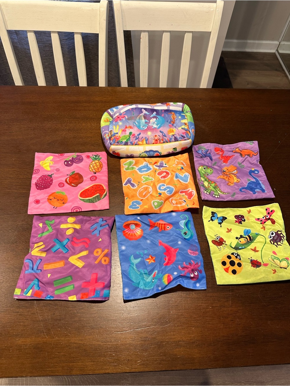 Colorful Kids Sensory Bags - Assorted Sea & Animal Prints
